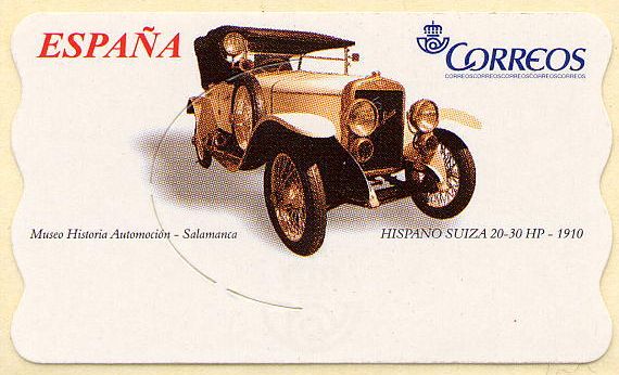 ATM serie coches antiguos o de época. Hispano-Suiza 20-30HP de 1910