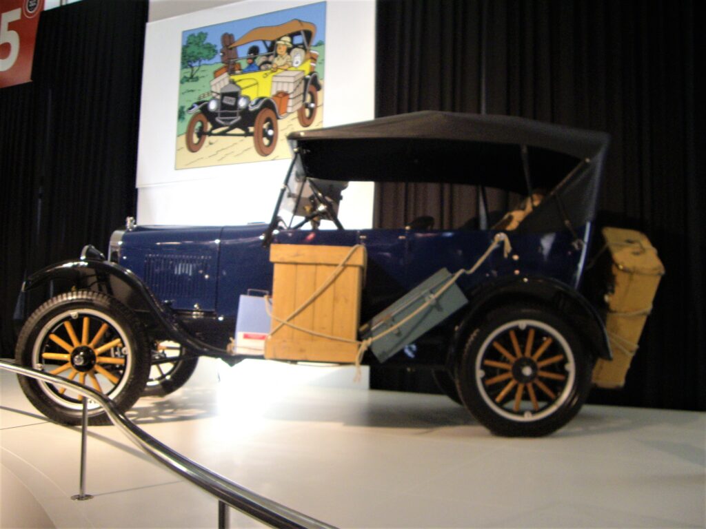 Ford T. 1920. Tintín en el Congo