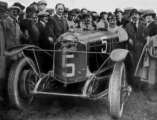 Imperia Abadal ganador del Grand Prix de Spa de 1922