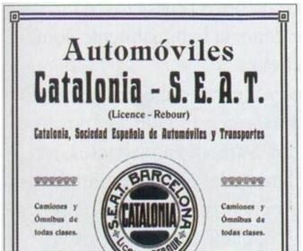 Publicidad en prensa de la marca Catalonia, SEAT