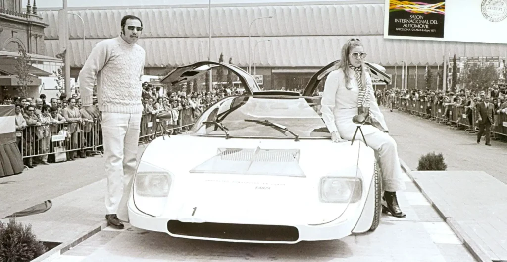 El Dodge Lanza en el Salón del Automóvil de Barcelona de 1971