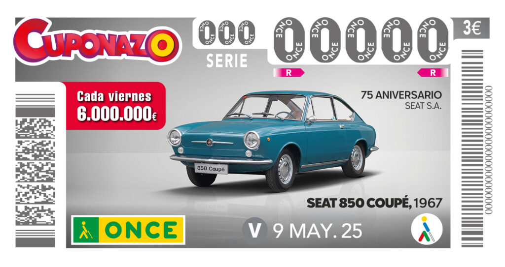 Cuponazo 19 de mayo dedicado al Seat 850 Coupé