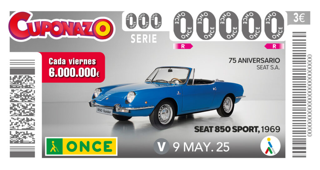 Cuponazo 19 de mayo dedicado al Seat 850 Sport