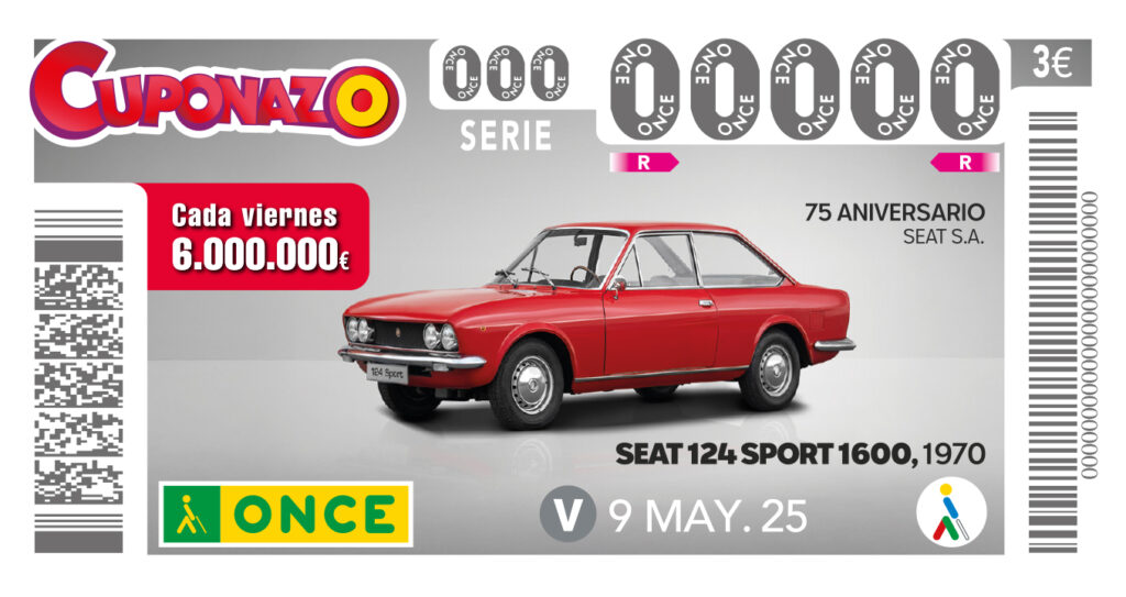 Cuponazo 19 de mayo dedicado al Seat 124 Sport