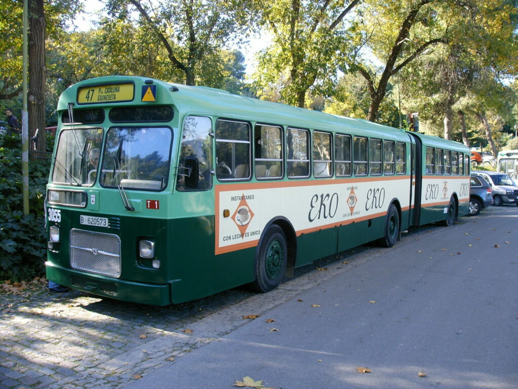 Pegaso 6035-A de ARCA, año 1968. Lateral
