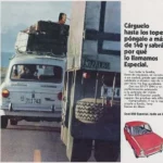 Publicidad Seat 850 Especial. A más de 140...